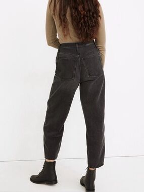 Madewell Jeans Women’s 23 Grey Black Balloon Jeans Noll Wash